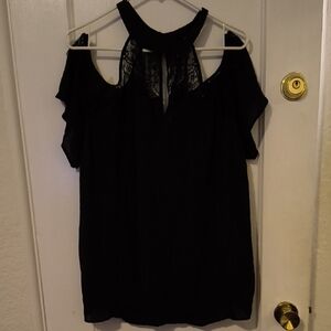 NWT Torrid | Elegant Black Lace Blouse